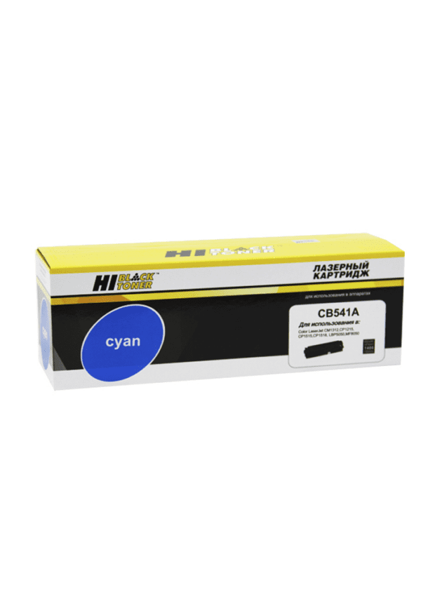 Картридж Hi-Black (HB-CB541A) для HP CLJ CM1300-CM1312-CP1210-CP1215, C, 1,4K