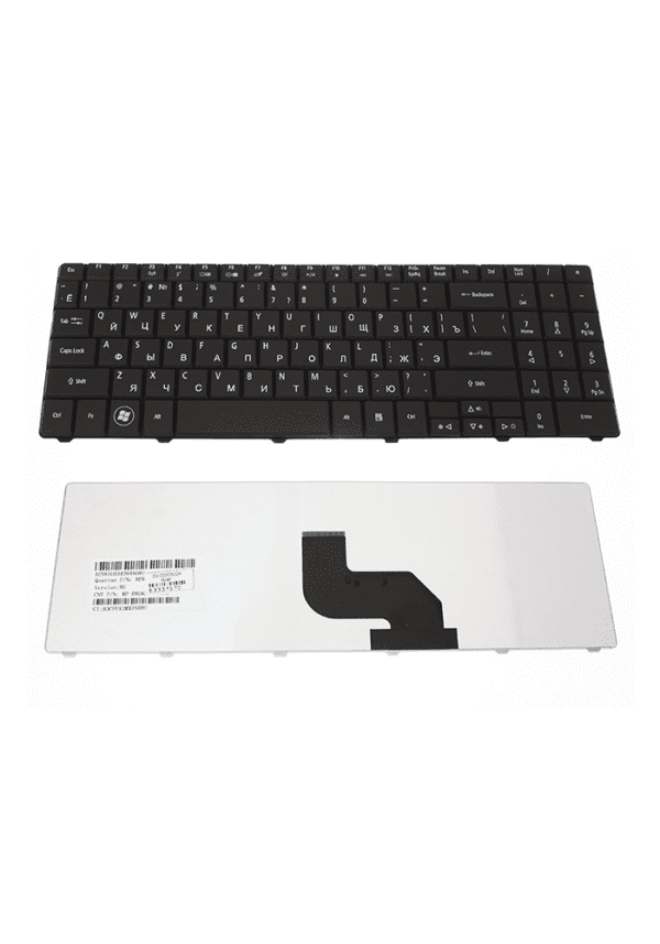 Клавиатура для ноутбука Acer Aspire 5517- 5516- E525- E625- E725- G525- G625- G725, RU, черная