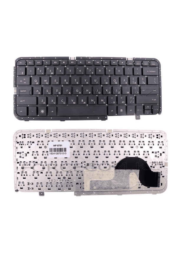 Клавиатура для ноутбука HP Pavilion DM3-1000, RU, без рамки, черная
